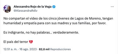 Indignación por crimen contra jóvenes desaparecidos en Lagos de Moreno