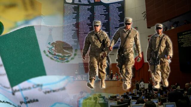 La Cámara de Senadores aprobó el ingreso a México de 10 militares de Estados Unidos