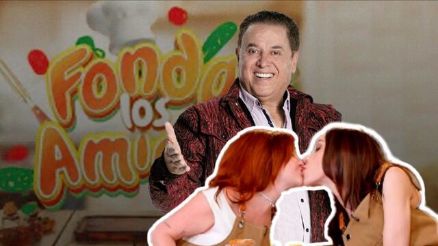 Briggitte Bozzo y Karime Pindter se besaron en el programa de Mario Bezares, Fonda los Amigos