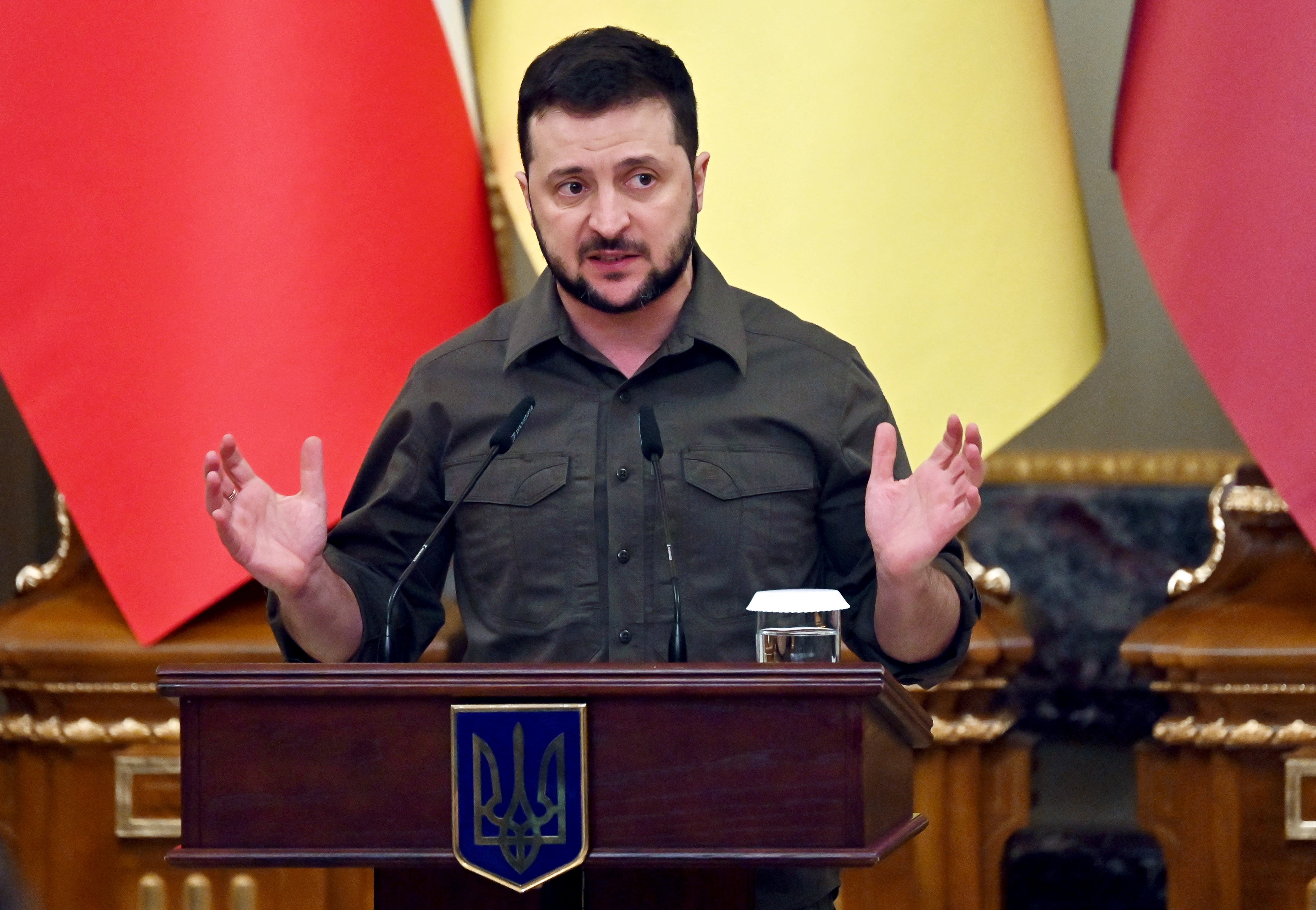 Volodímir Zelenski/AFP