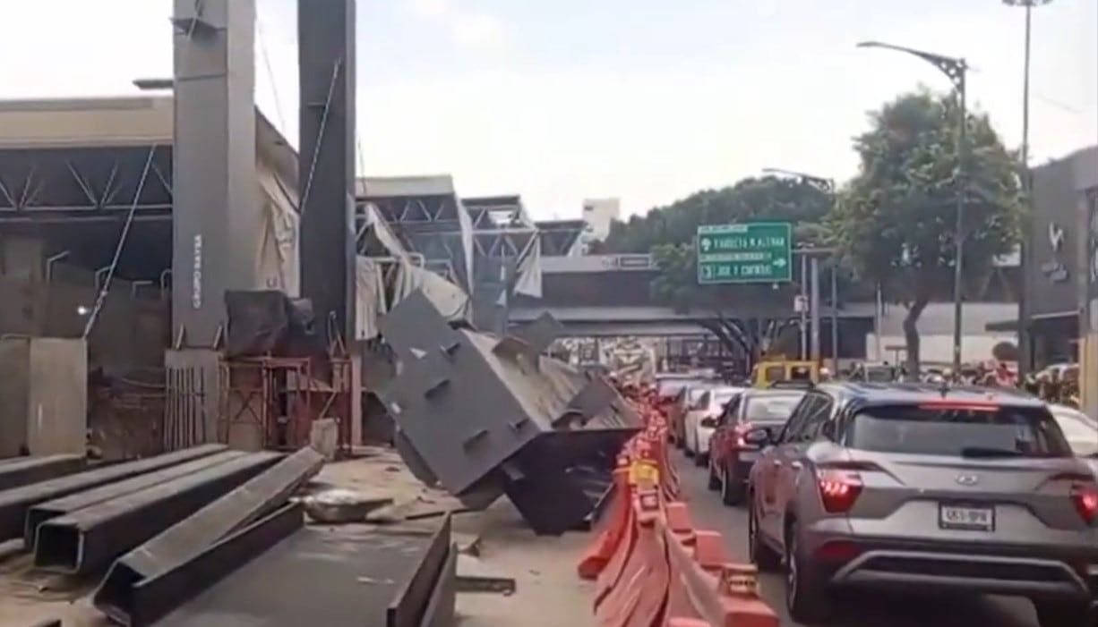 Secretaría de Obras descarta caída de viga en San Antonio Abad