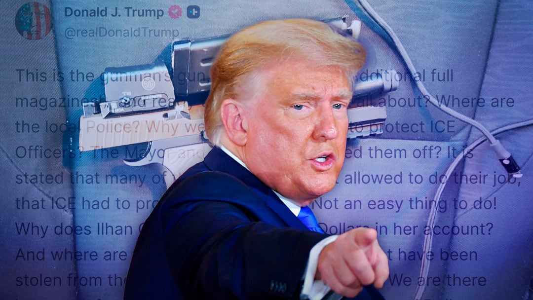 Trump acusa a autoridades de Minnesota de incitar insurrección en medio de tensión por operativo