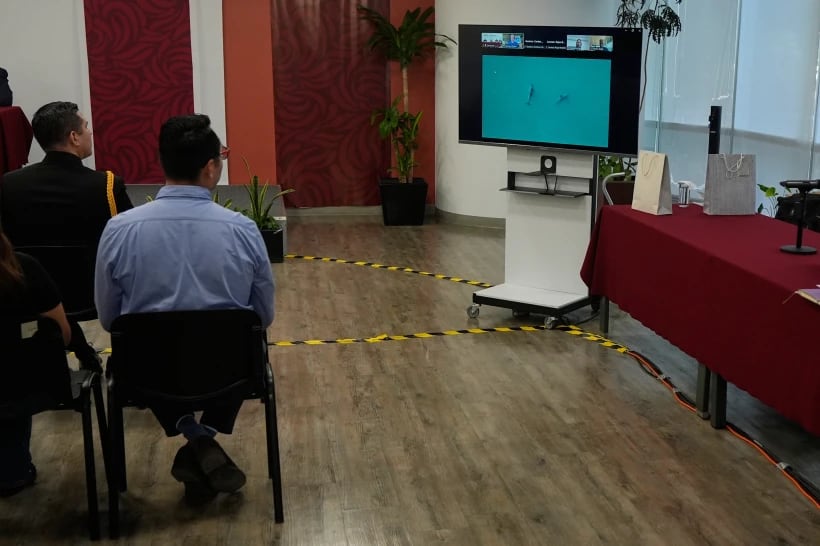 Conferencia de prensa sobre la vaquita marina de la Semarnat