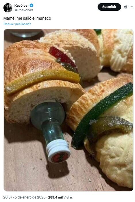 Memes del muñeco de la Rosca de Reyes