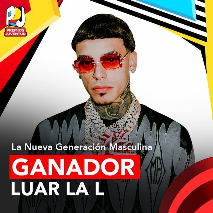 Ganador a La Nueva Generación Masculina en los Premios Juventud 2024