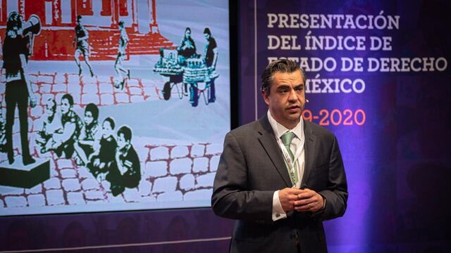 Presentan Índice de Estado de Derecho.