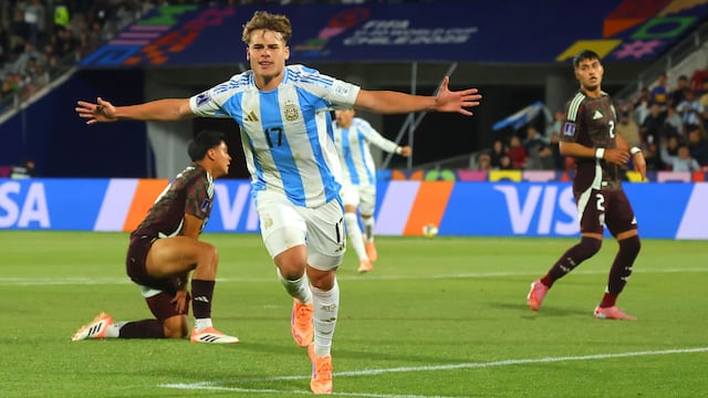Argentina venció a México en los cuartos de final del Mundial Sub-20.