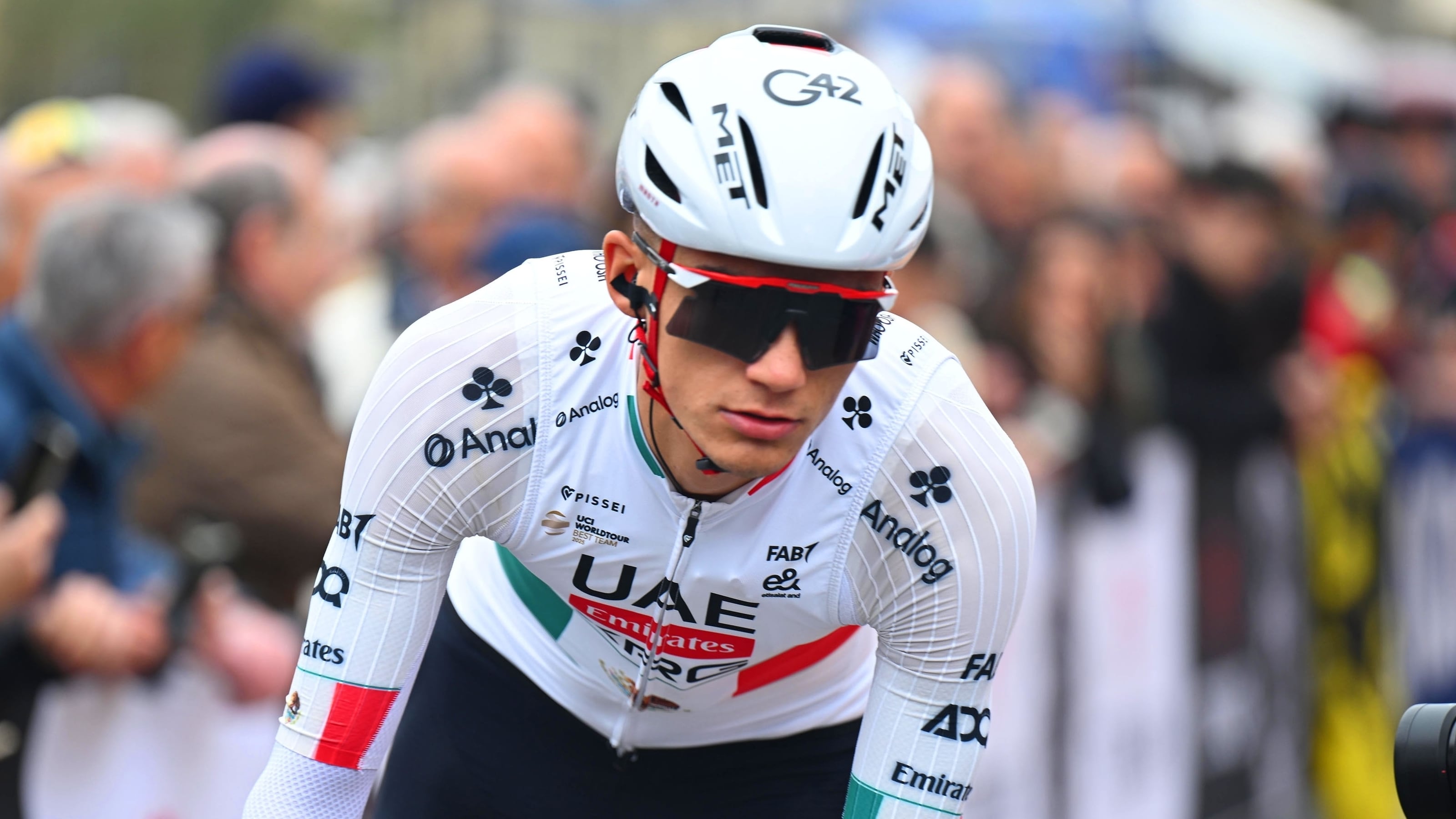 Isaac del Toro hoy: El mexicano sigue como líder tras la Etapa 3 de la Tirreno-Adriático 2026