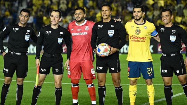 El Club América se mostró molesto con el trabajo del arbitraje en la final de Ida contra Toluca