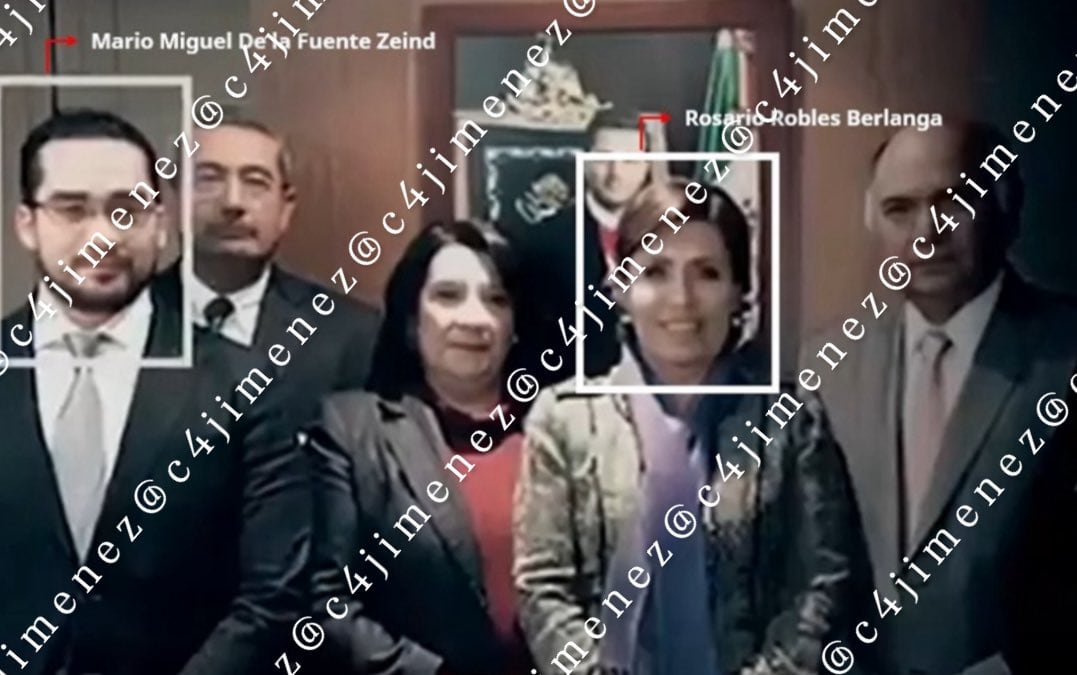 Mario de la Fuente Zeind presumía fotos con fotografías Rosario Robles