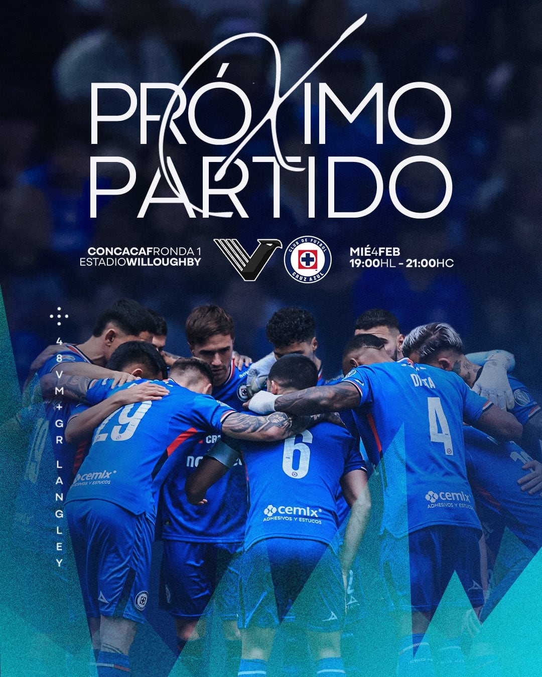 Cruz Azul debuta en la Concachampions 2026