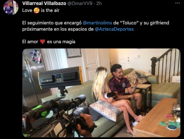 El Toluco y su novia