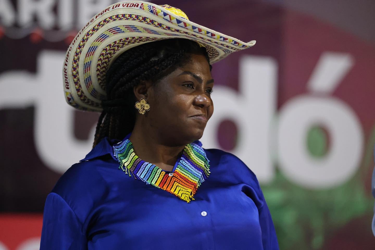Francia Márquez, vicepresidenta de Colombia