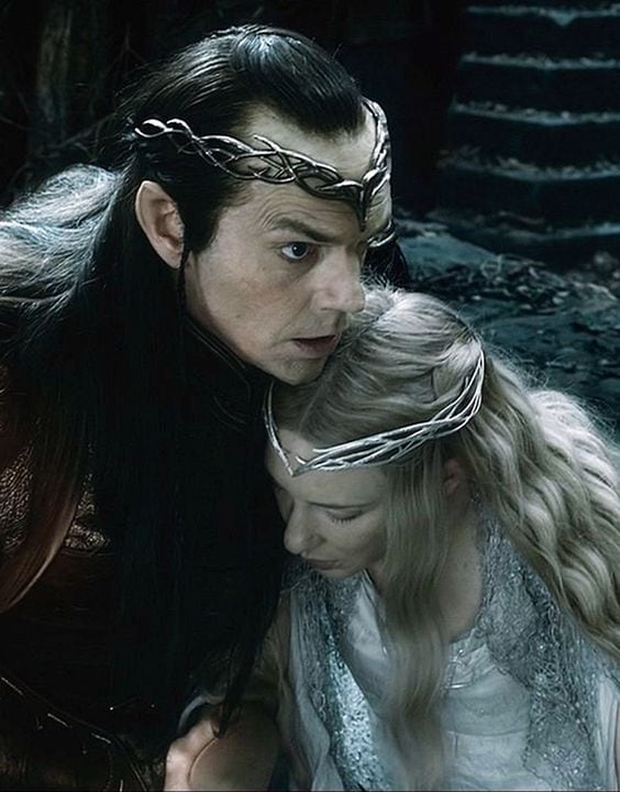 Elrond y Galadriel