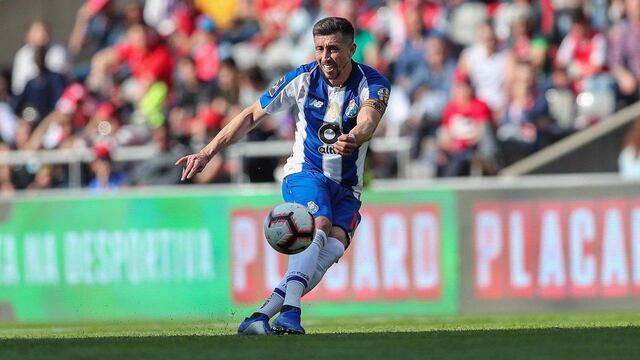 'HH' en uno de sus últimos partidos con el Porto