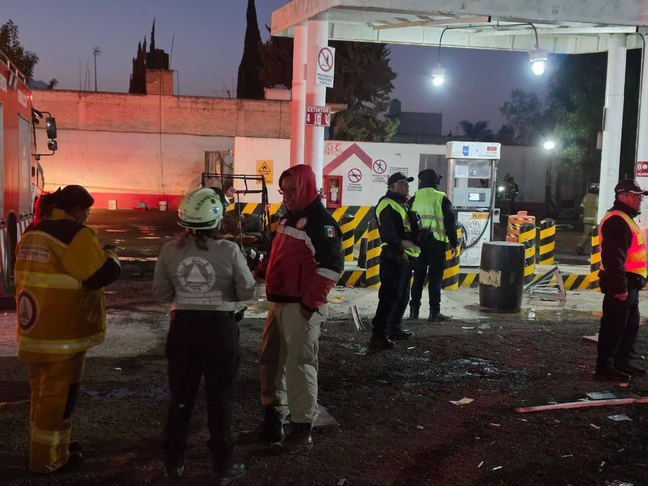 Explosión en gasera de Chalco, Estado de México.