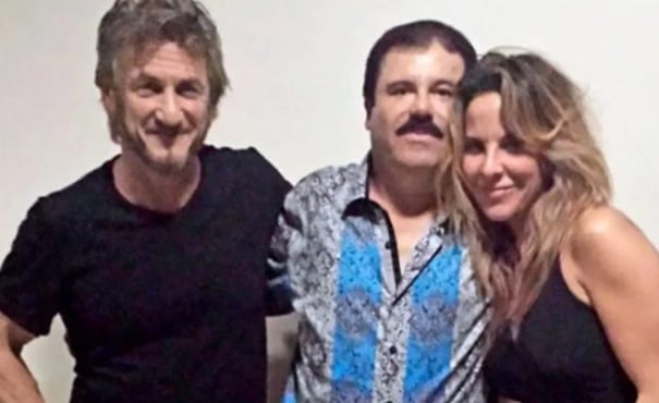 Sean Penn, el Chapo Guzmán y Kate del Castillo