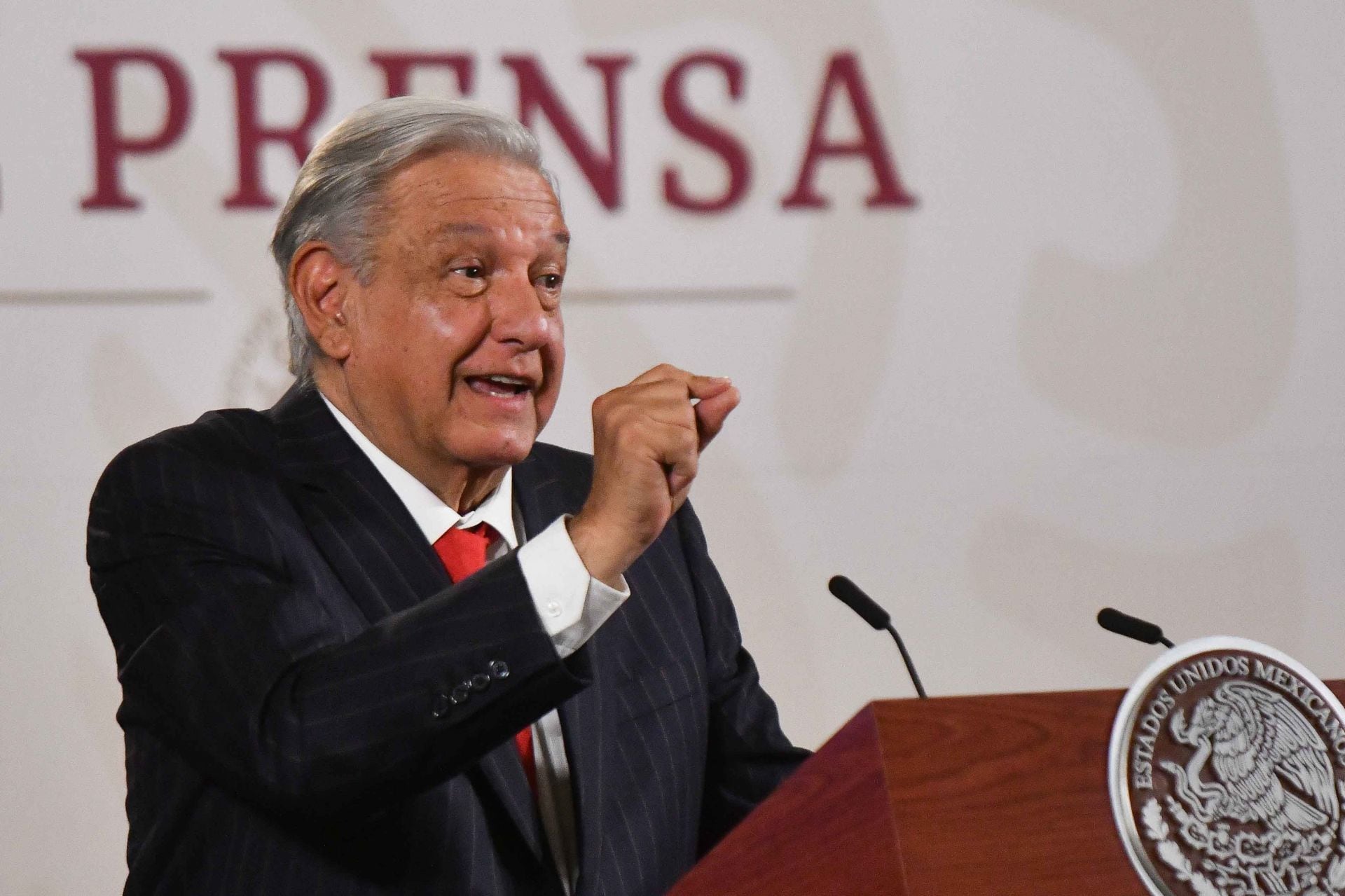 Andrés Manuel López Obrador, presidente de México