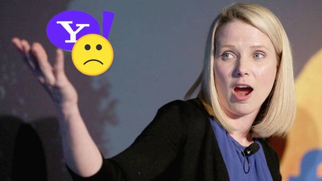 Marissa Mayer, actual CEO de Yahoo.