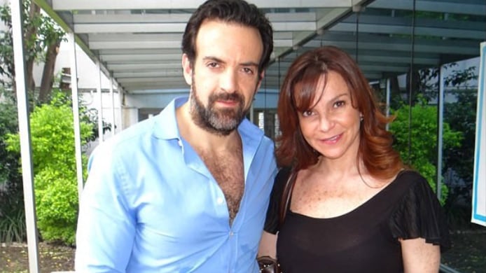 Pablo Perroni y Mariana Garza