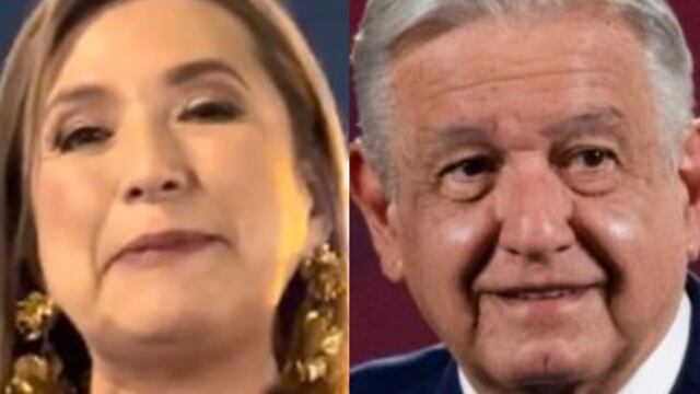 Xóchitl Gálvez y AMLO