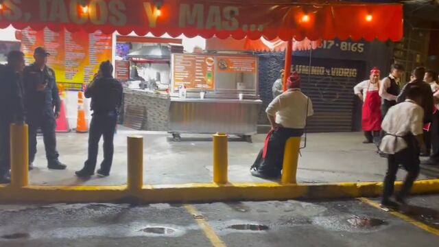 Balacera en taquería de Coyoacán