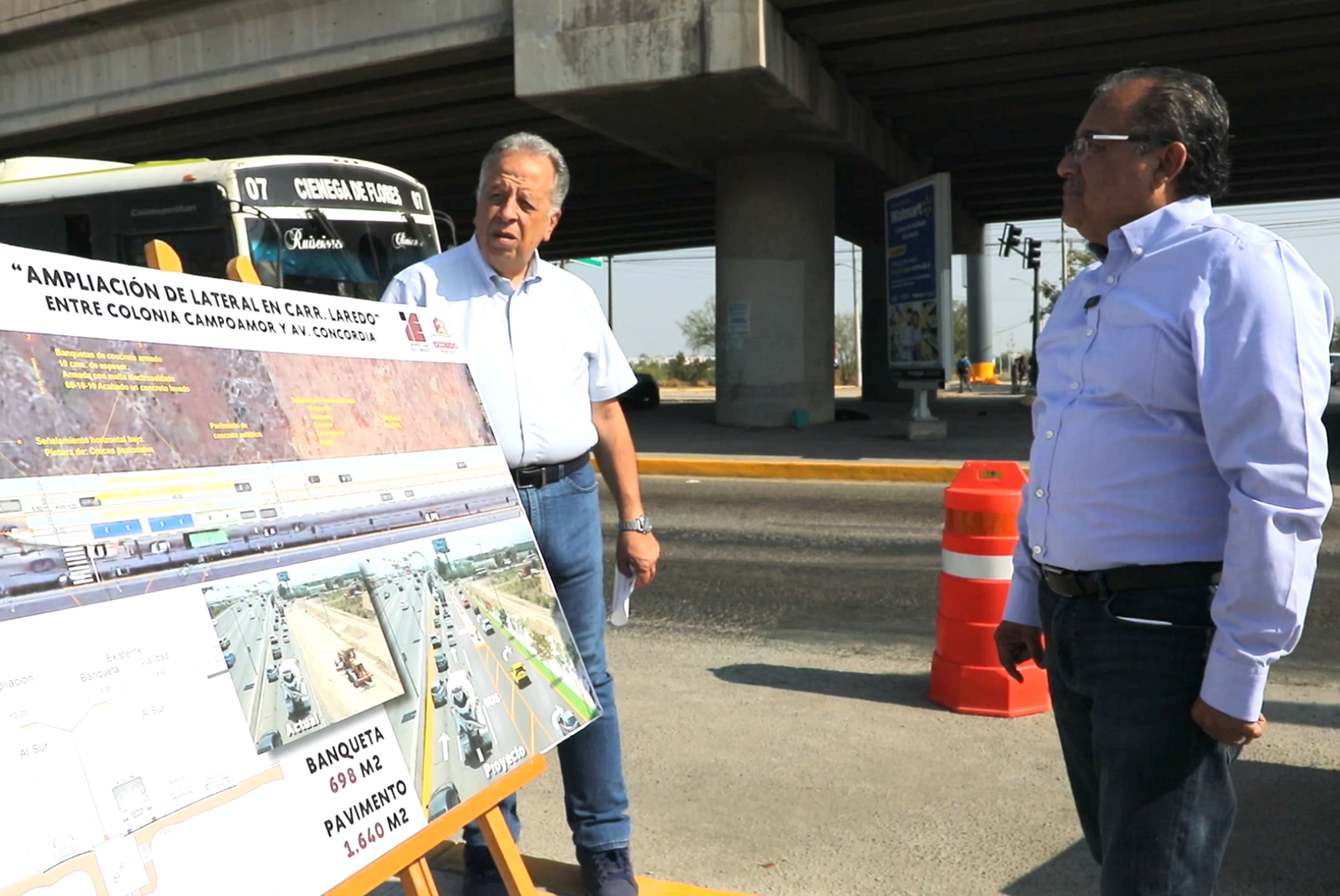 Escobedo avanza en movilidad con una obra estratégica en Carretera a Laredo