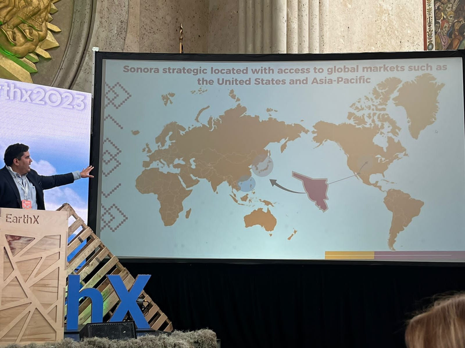 Alfonso Durazo y Plan Sonora de Energía Sostenible en EarthX 2023
