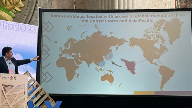 Alfonso Durazo y Plan Sonora de Energía Sostenible en EarthX 2023