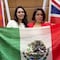 Gimnasta mexicana Elsa García causa indignación por aventar bandera de México en acto oficial