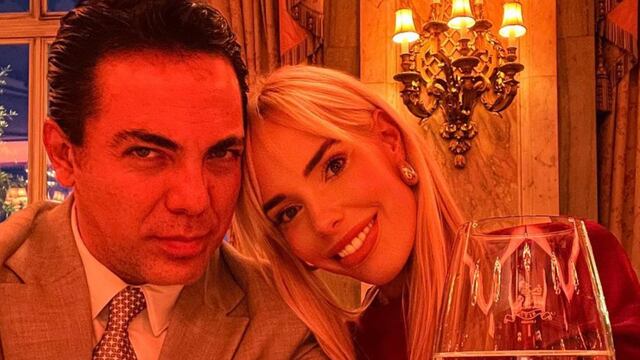 Cristian Castro y su nueva novia Ingrid Wagner