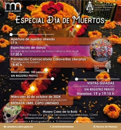 Noche de Museos Octubre 2024