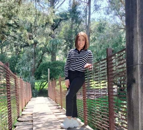 Bertha Ocaña, hermana de Octavio Ocaña.