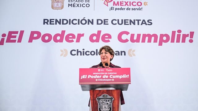 Delfina Gómez rinde cuentas ante más de 195 mil mexiquenses