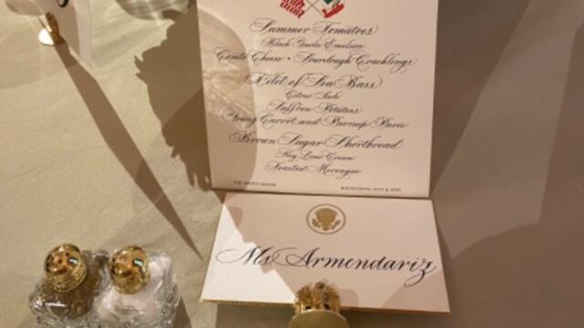 Menú para Patricia Armendariz