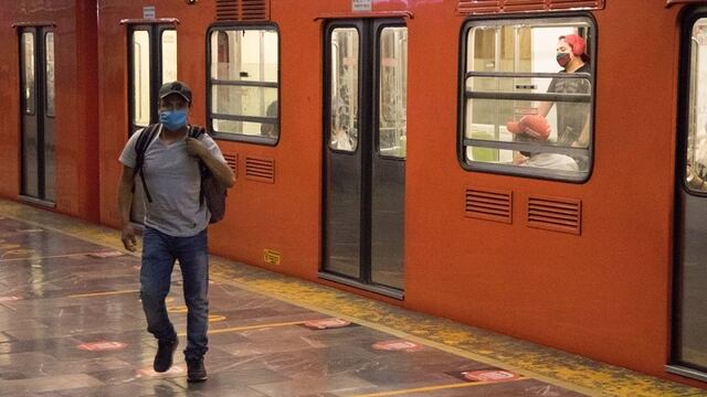 Uso de cubrebocas Metro