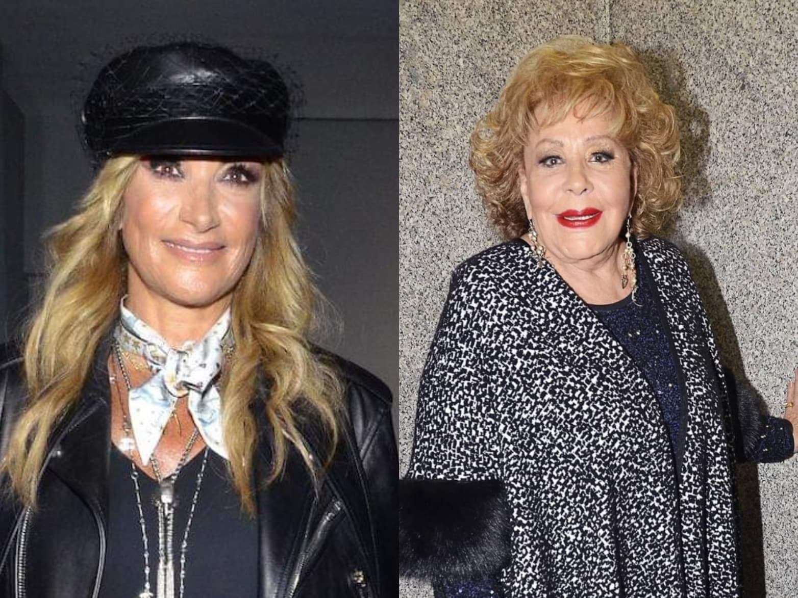 Adela Micha y Silvia Pinal.