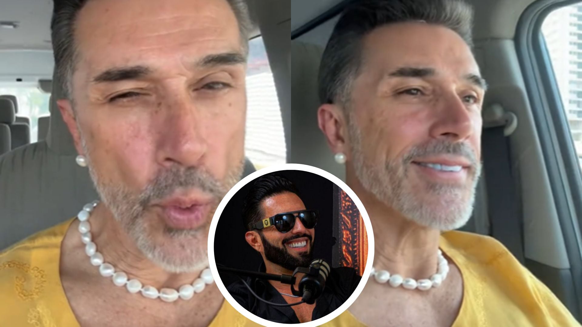 Sergio Mayer aguantó que Poncho de Nigris lo llamara “viejita” en su último video