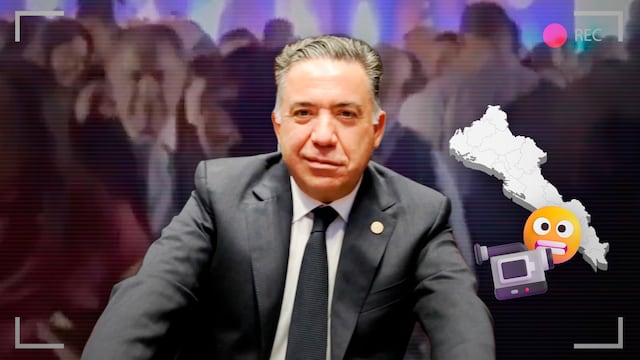 Captan a Enrique Inzunza en la graduación de su hijo en Culiacán.