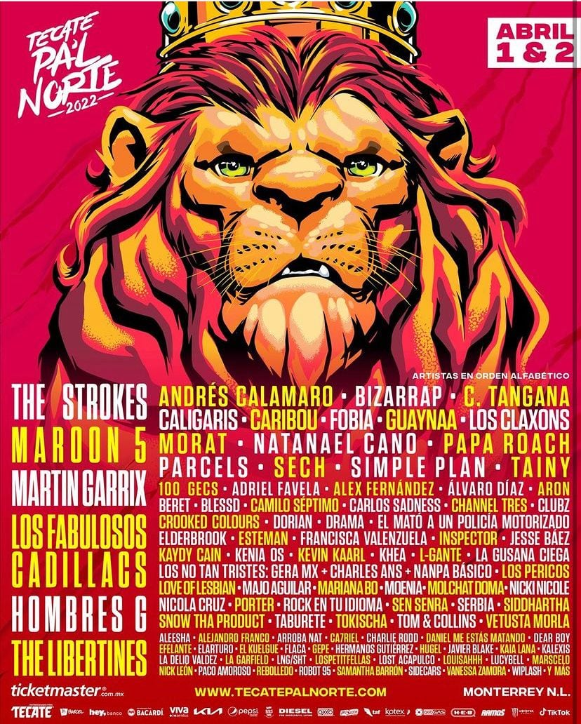 Cartel Tecate Pa'l Norte