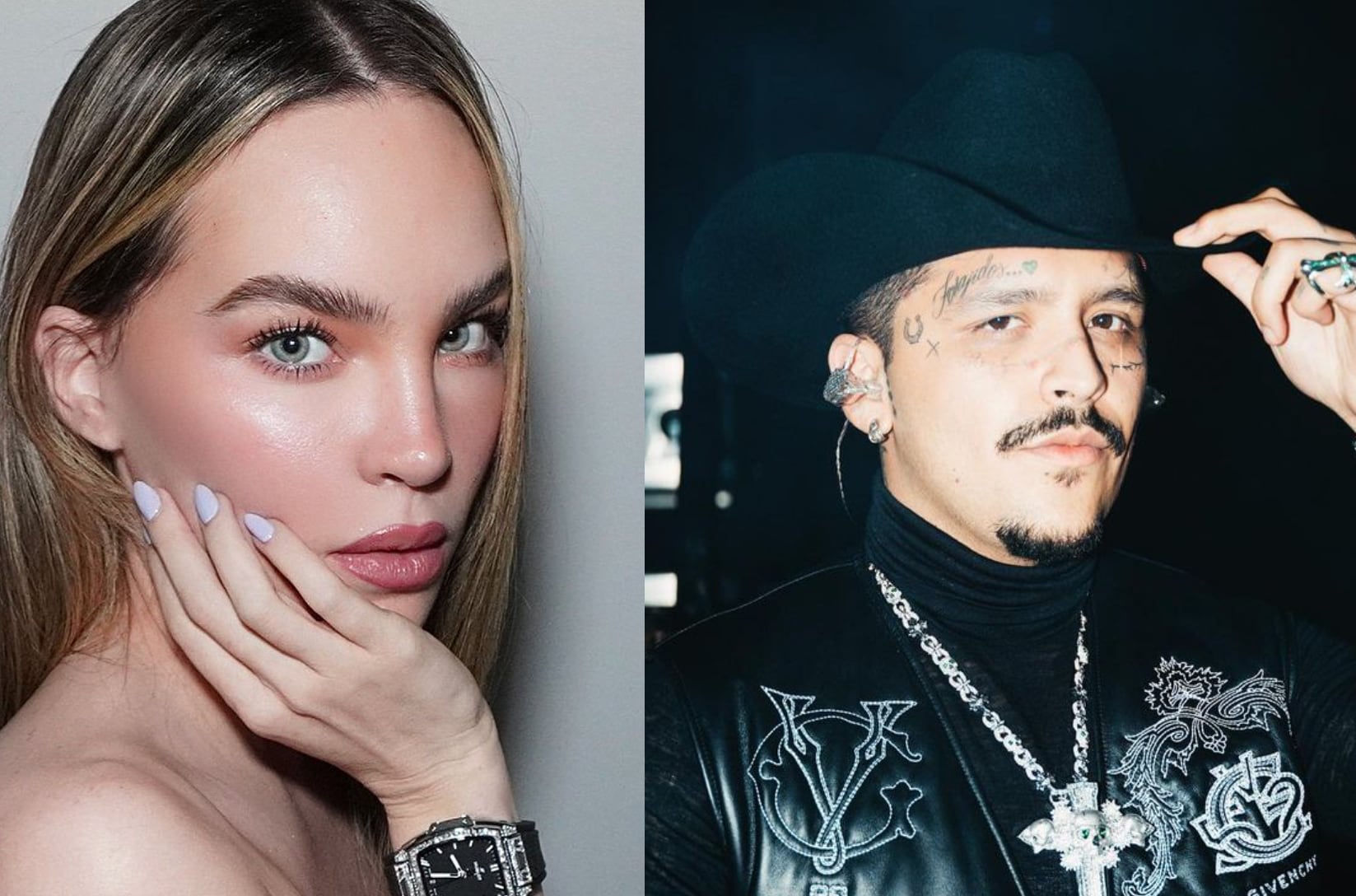 Belinda y Christian Nodal