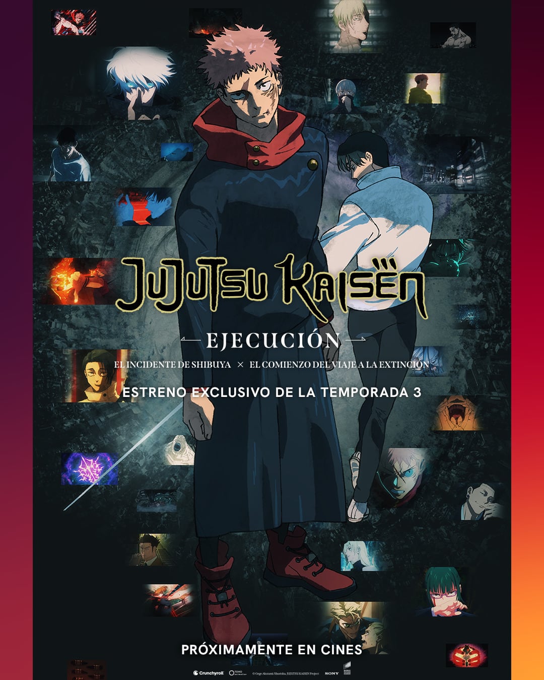 Jujutsu Kaisen temporada 3 llegará a los cines de México