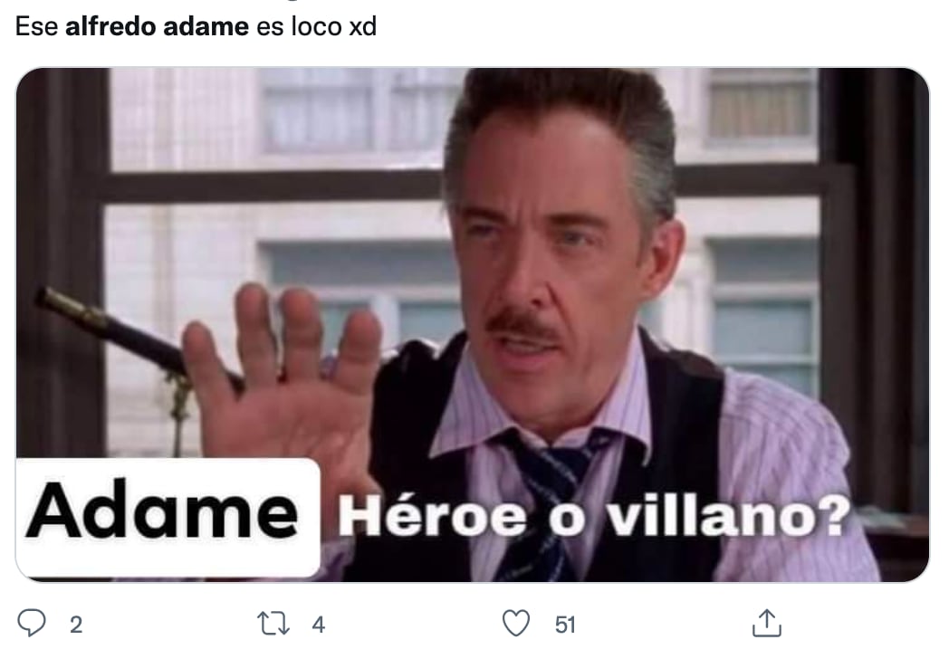 Meme de Alfredo Adame y Laura Bozzo