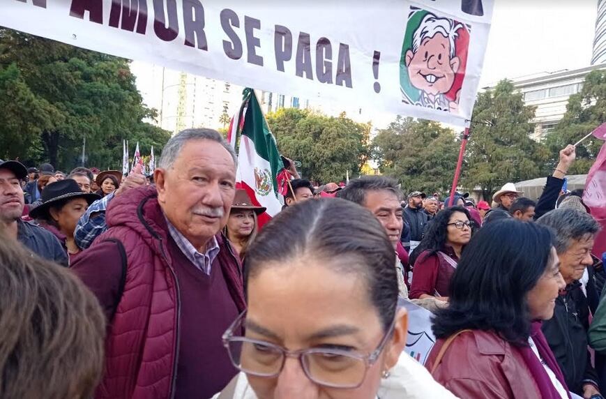 Marcha de AMLO/Foto: Mar Morales
