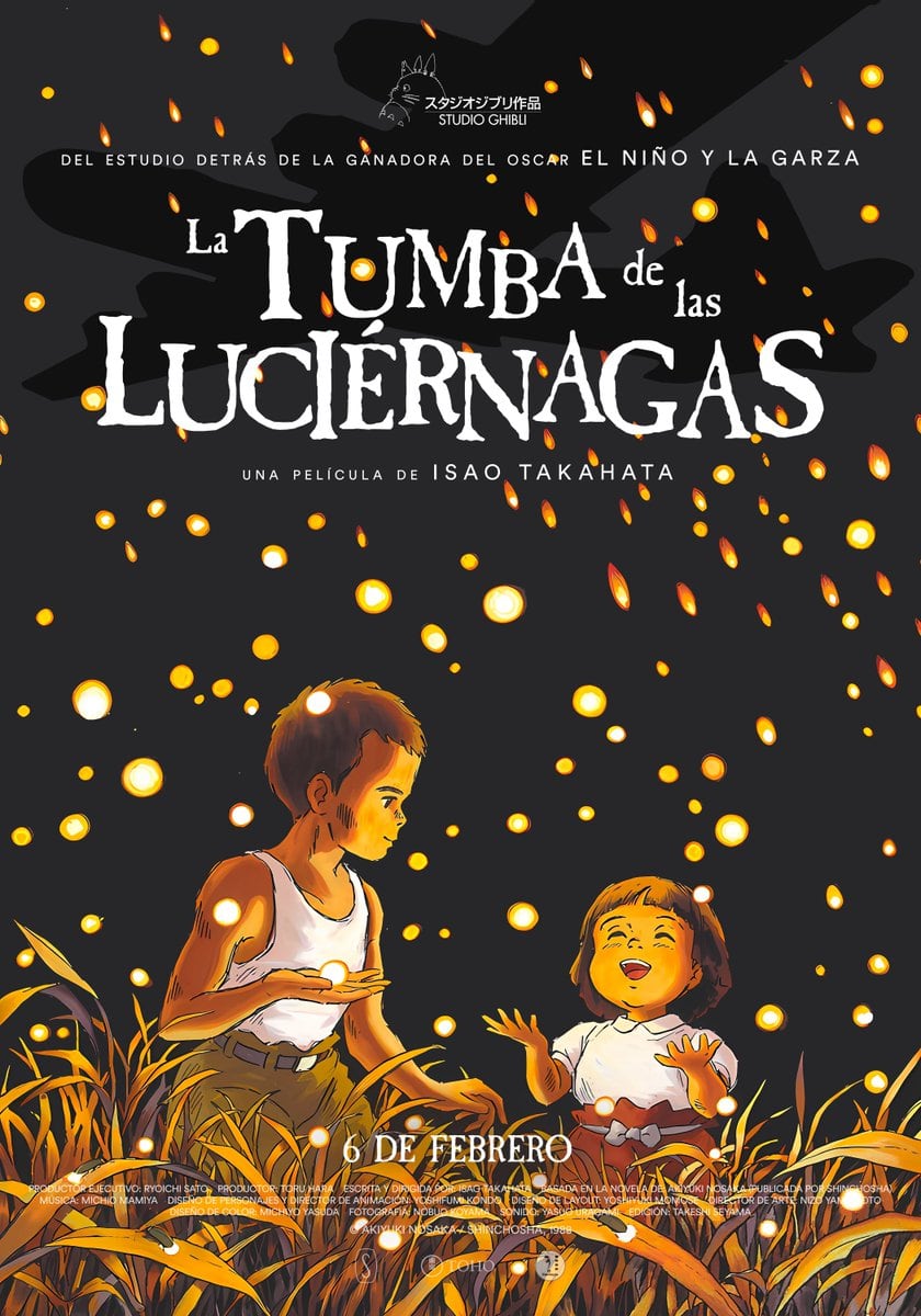 La tumba de las luciérnagas en Cinépolis