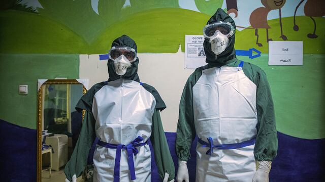 Enfermeros en Etiopía