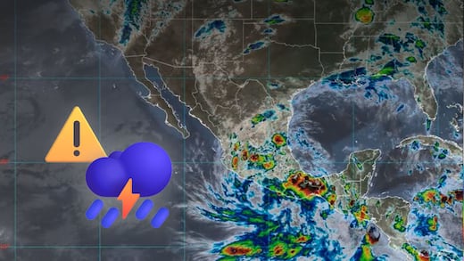El impacto de Boris en Guerrero: lluvias muy fuertes y actividad eléctrica