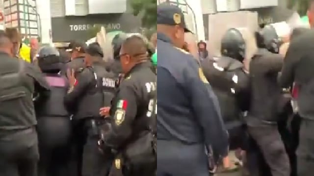 JUFED denuncia uso de la fuerza contra jueces y magistrados durante manifestación