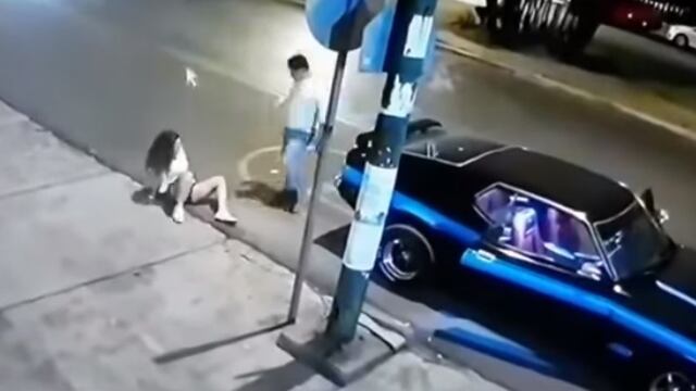 Agresión en Coapa.