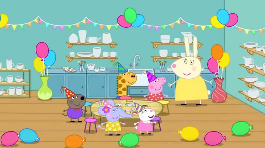 Peppa Pig por el Día del Dibujante en México